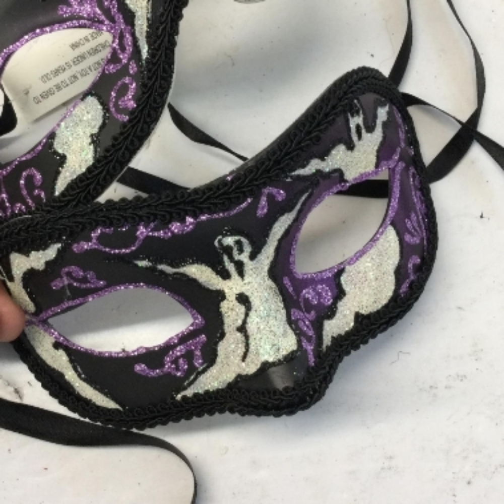 Special Offer Black and Purple Halloween /Masquerade Mask
